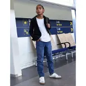 Name It Kids Sweatvest zwart