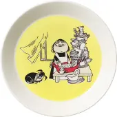 Arabia Misabel Moomin bord geel Geel