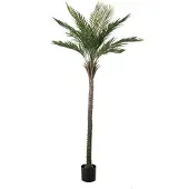 Emerald - Kunstboom Palm UV 210cm - Kunstplant voor binnen