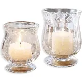 Loberon Windlicht set van 2 Moon