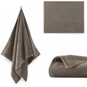 Zwoltex Kiwi 2 Handdoek Egyptisch Katoen 70x140 Taupe Bruin