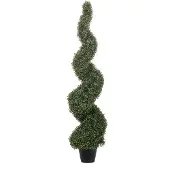 Emerald - Kunstplant Buxus spiraal UV 150cm - Kunstplant voor binnen