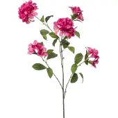 Emerald - Kunstbloem Rhododendron 118cm fuchsia - Kunstplant voor binnen