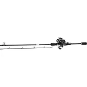Kinetic Ozor Cl 200lh Baitcasting Combo Zilver 1.95 m / 20-80 g