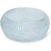 Luca Fontein opzetwastafel vetro rond 24x24x12 glas excl. Wastafelhouder clear