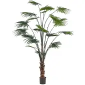 Emerald - Kunstplant Livistona Palm 240cm - Kunstplant voor binnen