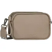 Tom Tailor - TTTATIANA schoudertas met geweven riem met patroon - Maat ONESIZE - taupe / taupe