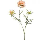 Emerald - Kunstbloem Duifkruid 77cm peach - Kunstplant voor binnen