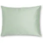 Silk Heaven Zijden Kussensloop Soft Sage - 22MM - - 50x60cm / Hotelsluiting