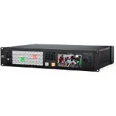 Blackmagic Design ATEM Constellation 8K, zwart, 59,94 fps, ondersteunt 720p, 1080i, 1080p, 2160p, 4320p, 10-bit, LCD, AIFF, MP3, WAV