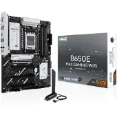 Asus MB B650E MAX GAMING WIFI Moederbord Socket AMD AM5 Vormfactor ATX Moederbord chipset AMD B650