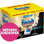 Finish 5x Vaatwastabletten Ultimate Plus Fresh 67 Stuks