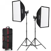 Godox SL100D LED Video Light Two Light Kit