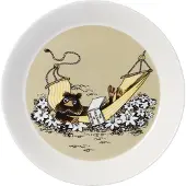 Arabia The Muskrat Moomin bord Ø19 cm Beige