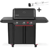 Weber Gasbarbecue genesis e-330wr stealth met draaispit