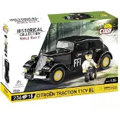 COBI Citroën Traction 11CV BL, 1:35, modelauto, 236 bouwstenen, figuur, FFI, Tweede Wereldoorlog