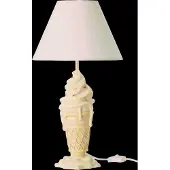 J-Line lamp Ijsje - polyresin - geel/beige