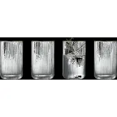 Lyngby Glas Longdrinkglas Palermo Clear 500 ml (Set van 4)