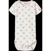 Lil´ Atelier Baby Rompers Nbmgayo Sor Ss Slim Body Lil - Ecru - Maat 80