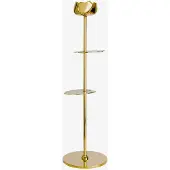 Hilke Collection Ninfea Alta kandelaar 35 cm Koper