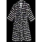 Marimekko Räsymatto badjas Zwart, M