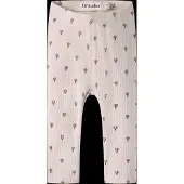 Lil´ Atelier Leggings 'NBNGAGO KYE' crème / donkerbruin