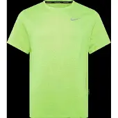 Nike Miler Breathe Trainingsshirt Felgroen Zilver