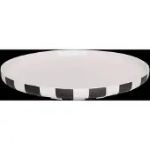 OYOY Toppu dinerbord Ø20 cm Black-white