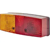Hella Aanhangerachterlicht Achterlicht, Remlicht, Knipperlicht Achter, Links 12 V, 24 V Rood