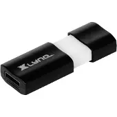 Xlyne Wave USB-stick 64 GB Zwart, Wit 7964000 USB-A 3.2 Gen 1