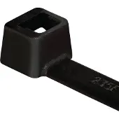 Hellermanntyton 111-01914 T18R-PA66UV-BK Kabelbinder Zwart UV-gestabiliseerd 100 stuk(s)