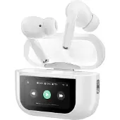 Technaxx BT-X72 In Ear headset Bluetooth Stereo Wit Noise Cancelling Indicator voor batterijstatus, Headset, Oplaadbox, Volumeregeling, Touchbesturing