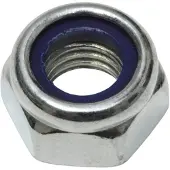 Swg 36810125 Borgmoeren M10 x 1 DIN 985 Staal Verzinkt 50 stuk(s)