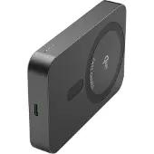Hama Qi2 Wireless Power Pack, 10000mAh, induktiv Laden, Anthrazit Powerbank 10000 mAh Fast Charge USB-C Antraciet