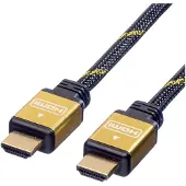 Roline GOLD HDMI HighSpeed Kabel met Ethernet, M-M, 7,5 m