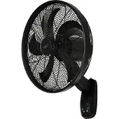 Lucci air Glide DC WV Wandventilator 36 W (Ø) 45 mm Zwart Wandmontage mogelijk, Met afstandsbediening