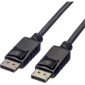 Roline DisplayPort Kabel, DP M/M, LSOH, zwart, 5 m