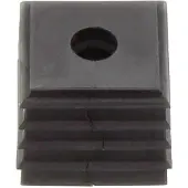 CONTA-CLIP KDS-DE 6-7 BK Afdichtingselement Thermoplastisch elastomeer Zwart 10 stuk(s)