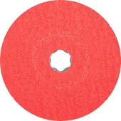 PFERD Slijpschijf COMLICK keramische korrelvezelschijf Ø 125 mm CO COOL 24 voor roestvrij staal diameter