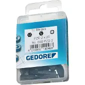 Gedore 6553090 690 PZD 3 S-010 Kruis-bit Aandrijving: 1/4 (6,3 mm) Uitvoering: Kruiskop Pozidriv PZ 3 25 mm