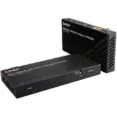 Lindy Cat.6 HDBaseT KVM Extender HDBaseT-extenderset (zender + ontvanger) HDMI, Infrarood, USB-A 2.0 Via netwerkkabel RJ45 150 m
