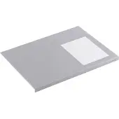 Durable Special Bureau onderlegger Grijs PVC 65 x 52 cm