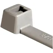 Hellermanntyton 111-00819 T120R(E)-PA46-GY (100) Kabelbinder 387 mm 7.60 mm Grijs 100 stuk(s)