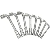 Ks Tools 5170455 517.0455 Set dubbele pijpsleutels Metrisch