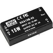 MEAN WELL SKA15C-12 DC/DC-converter 15 W Aantal uitgangen: 1 x Inhoud 1 stuk(s)