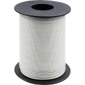 Donau Elektronik 119-15 Draad 1 x 0.14 mm² Wit 100 m