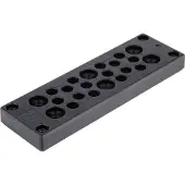 Lapp SKINTOP MULTI Version 1 Meervoudige kabeldoorvoerplaat UV-bestendig Klem-Ø (max.) 16 mm Plaatdikte (max.) 14 mm Polycarbonaat 1 stuk(s)