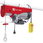 Holzmann Elektrische takel, 1600 W - 230 V - maximale belasting 1000 kg