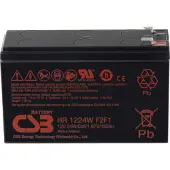 CSB HR 1224W high-rate Loodaccu 12 V 5.8 Ah Loodvlies (AGM) (b x h x d) 151 x 98 x 51 mm Kabelschoen 6.35 mm Onderhoudsvrij, Geringe zelfontlading