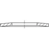 Toolcraft TO-5362077 Schijfveren 20 mm DIN 2093 RVS 200 stuk(s)